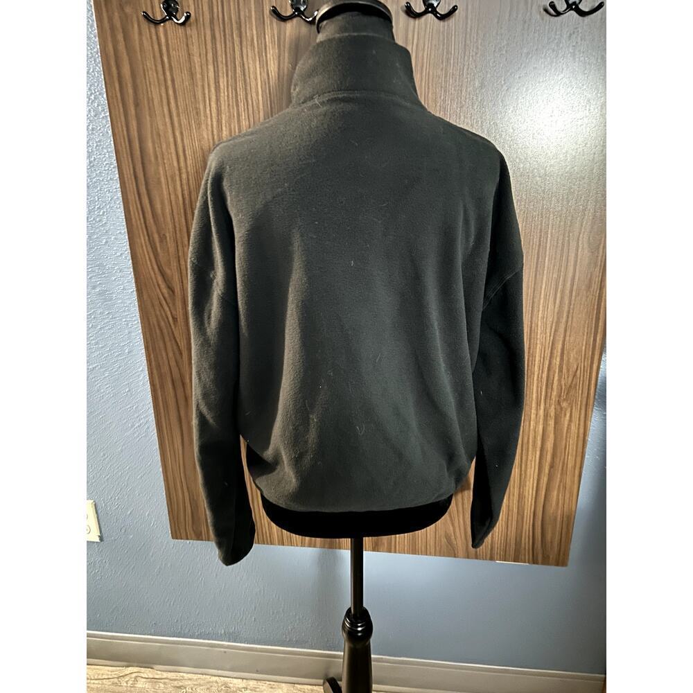 Victoria's Secret PINK Black Quarter Zip Pullover in Size M - Picture 2 of 11